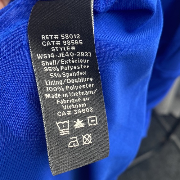 Blue sleeveless dress - Picture 3 of 3